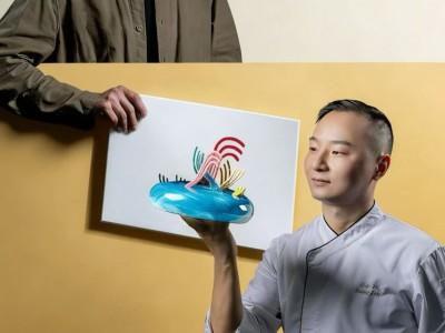 艺术家单晓明与甜品师Luke_副本